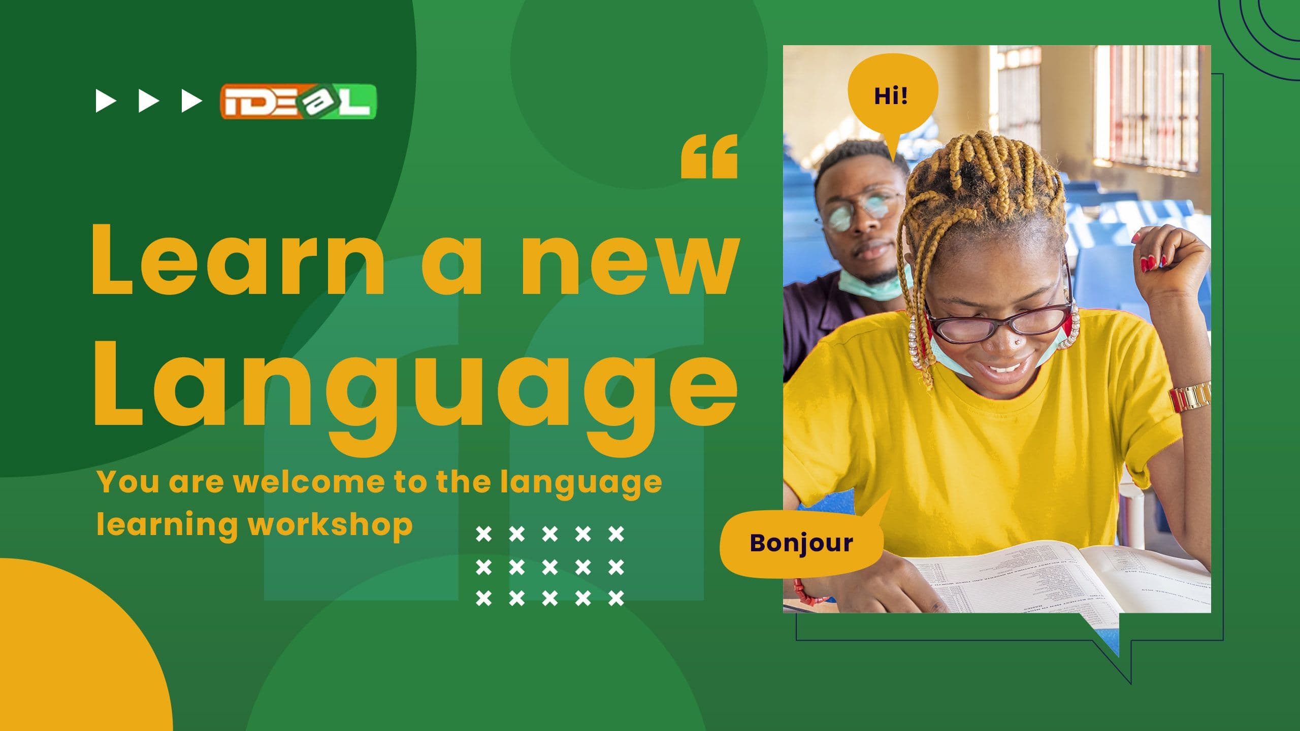 Learning a new language